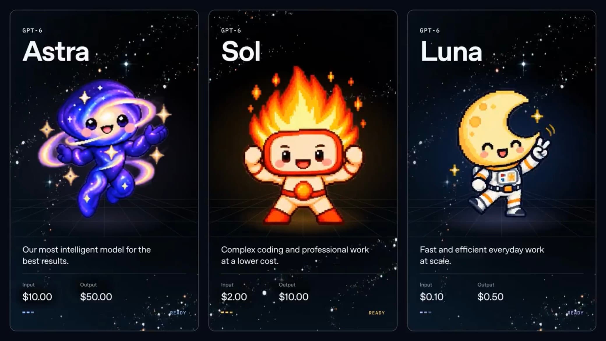 GPT-6 Sol・Lunaとは?OpenAIが新モデルを発表、性能向上と同時にAPI価格を50%削減